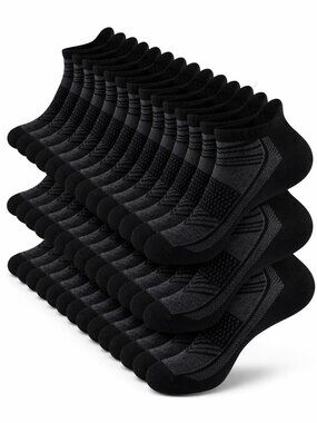 14 Pairs Mens/Womens Ankle Socks Breathable Casual Low Cut Short Socks